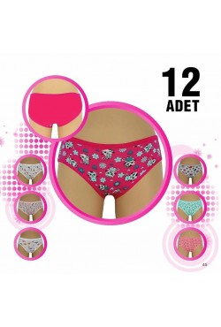 DONDEZA KIZ ÇOCUK BİKİNİ 12!Lİ PAKET