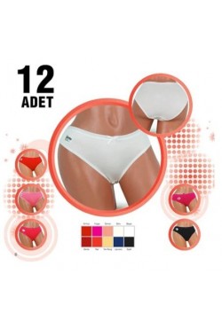 DONDEZA BAYAN BAMBU KÜLOT 12'Lİ PAKET 