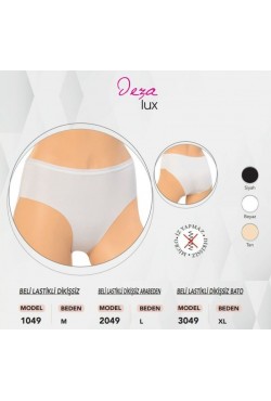 DONDEZA 3049 XL BEDEN İZ YAPMAZ LAZER KÜLOT 12'Lİ PAKET