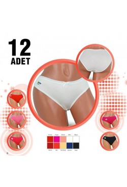 DONDEZA 2032 (L) BAYAN BAMBU KÜLOT 12'Lİ PAKET 