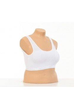 DONDEZA 5024  BAYAN BATTAL BÜSTİYER 6'lı PAKET - beyaz