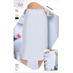 Ersoy Collection Kadın  Uzun Battal Jupon ( Etek Astarı) -Beyaz