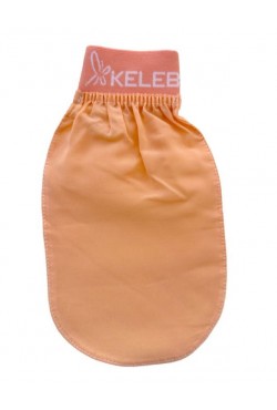  S.İpek Lastikli Banyo Kesesi Somon