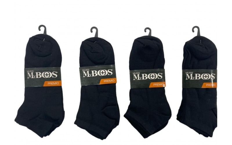 M-Boss Kadın Penye Patik  Düz 12'li paket 36/40
