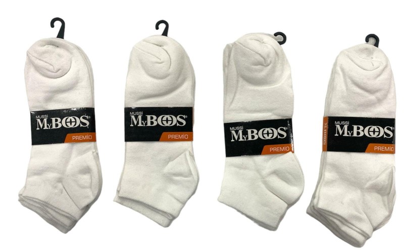 M-Boss Kadın Penye Patik  Düz 12'li paket 36/40