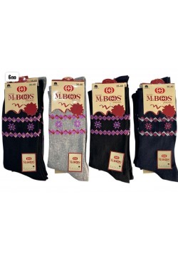 M-Boss Bayan Soket Çorap 12 Adet 