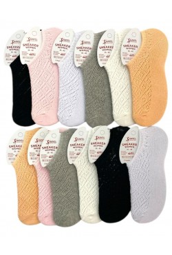 Hayal Bayan Fileli Sneaker 12'li paket