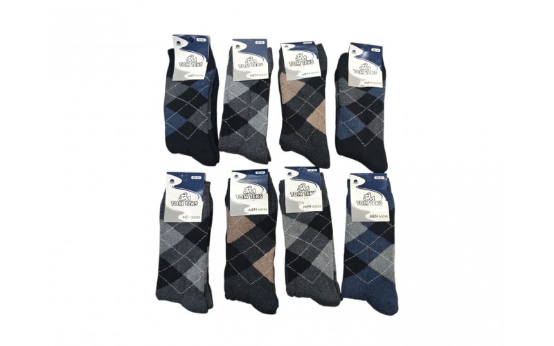 ORKO HAVLU ÇORAP KIŞLIK 12'Lİ (asorti)