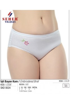 SEHER YILDIZI KADIN İŞLİ KOM 12 Lİ PAKET 