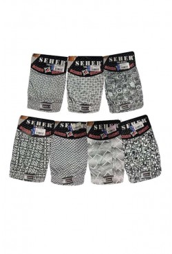 SEHER YILDIZI ERKEK BOXER ŞORT 