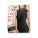 Elit Elastan Balıkçı Yaka Sıfırkol-beyaz
