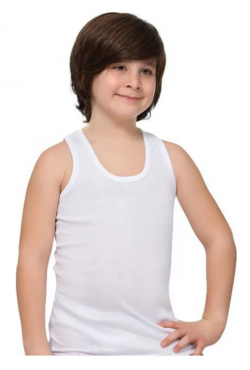 Tutku Ribana Örgü Erkek Çocuk Atlet 6'lı Paket