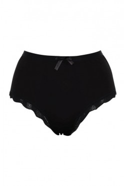 TUTKU ELİT BAYAN PAÇASI DANTELLİ BATO 12 li paket SİYAH