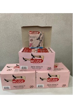 MÜJDE İNCE PANTOLON ÇORABI (24'LÜ) PAKET