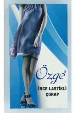 Özge Ince Lastikli Dizüstü Çorap 6'lı 