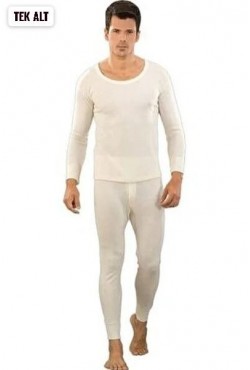 Güvenç Yün İçlik Erkek Yün Tek Alt  İçlik