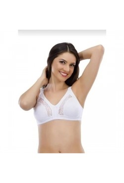 LİZA TOPARLAYICI SÜTYEN DANTELLİ  BEYAZ