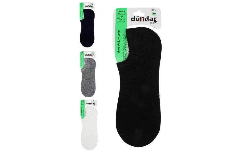  Dündar 6883 Erkek Sneaker Bambu Görünmez Dikişsiz Çorap - Dündar - Sneaker Çorap 40/44