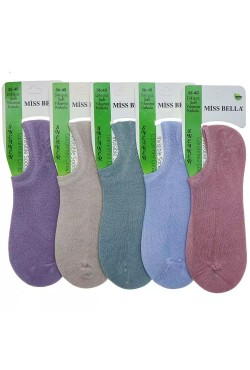 Miss Bella Bayan Bambu Sniker 12 li paket 36/40 
