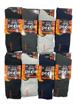 Pelin Erkek Termal Soket Çorap 12'li Paket  