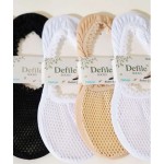 Defile Kadın Tül Desenli Babet 12'li Paket 