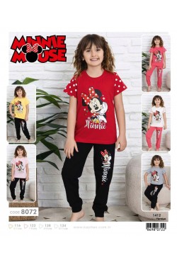 Kapi Kids 8072 Kız Çocuk Pijama Takımı 