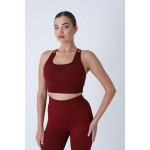 Liza Sporcu Tayt / Büstiyer Takımı S/M Bordo