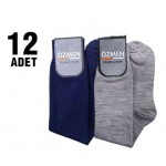 Özmen Dizaltı Anne Çorabı 12'li - Std