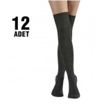Özmen Dizüstü  Anne Çorabı 12'li - Std