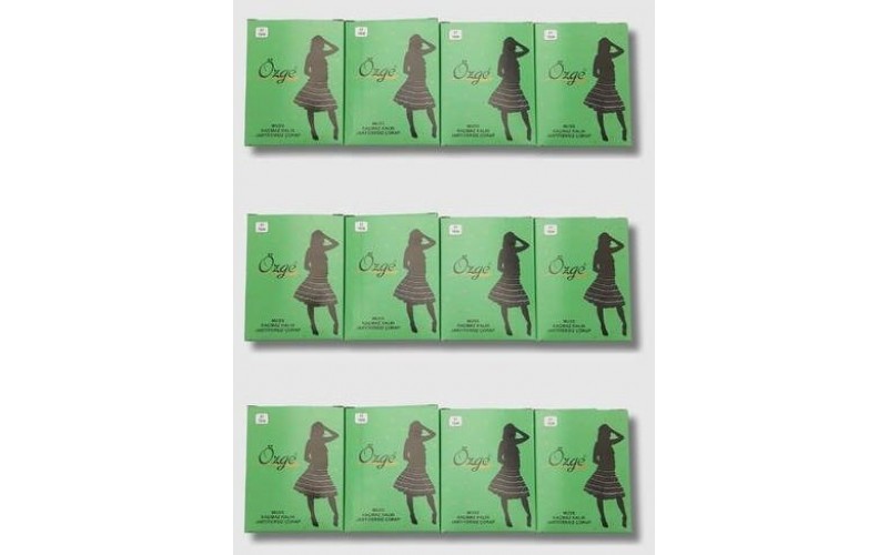 Özge Dizüstü Muss Anne Çorap 12'li Paket 