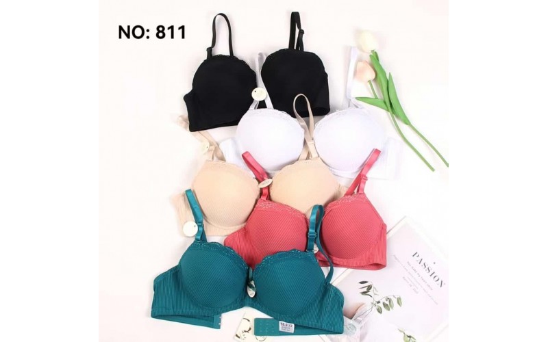 MFO 811 DESTEKLİ   SİLİKONLU SÜTYEN 6'LI SERİLİ 