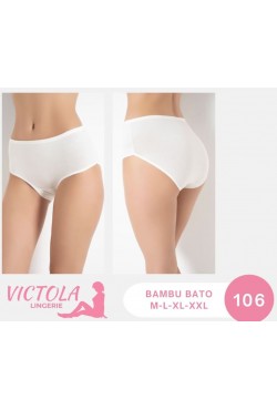 Victola 106 bayan Bambu Bato Beyaz 