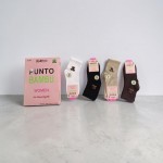 Punto Kadın Bambu Yarım Konç Dikişsiz 36/40 12'li paket 